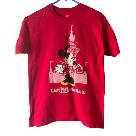 ‼️Disney Minney Mouse Red T-shirt‼️ - Picture 1 of 3